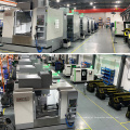 Centro de torneamento CNC de 5 eixos HT6 Processamento preciso Torre de torno automático de eixo duplo